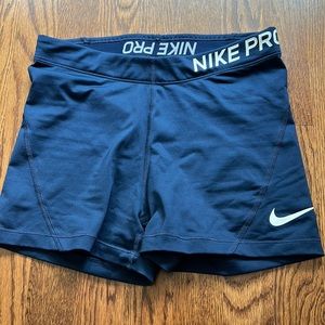 navy Nike pros